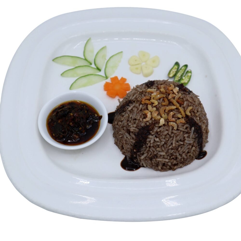 ပုန်းရည်ကြီးထမင်းသုပ်(ကြက်ကြော်)