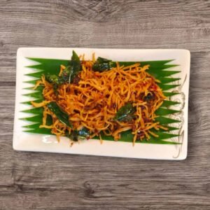 ကြက်မျှင်ကြွပ်​ကြော်မာလာ