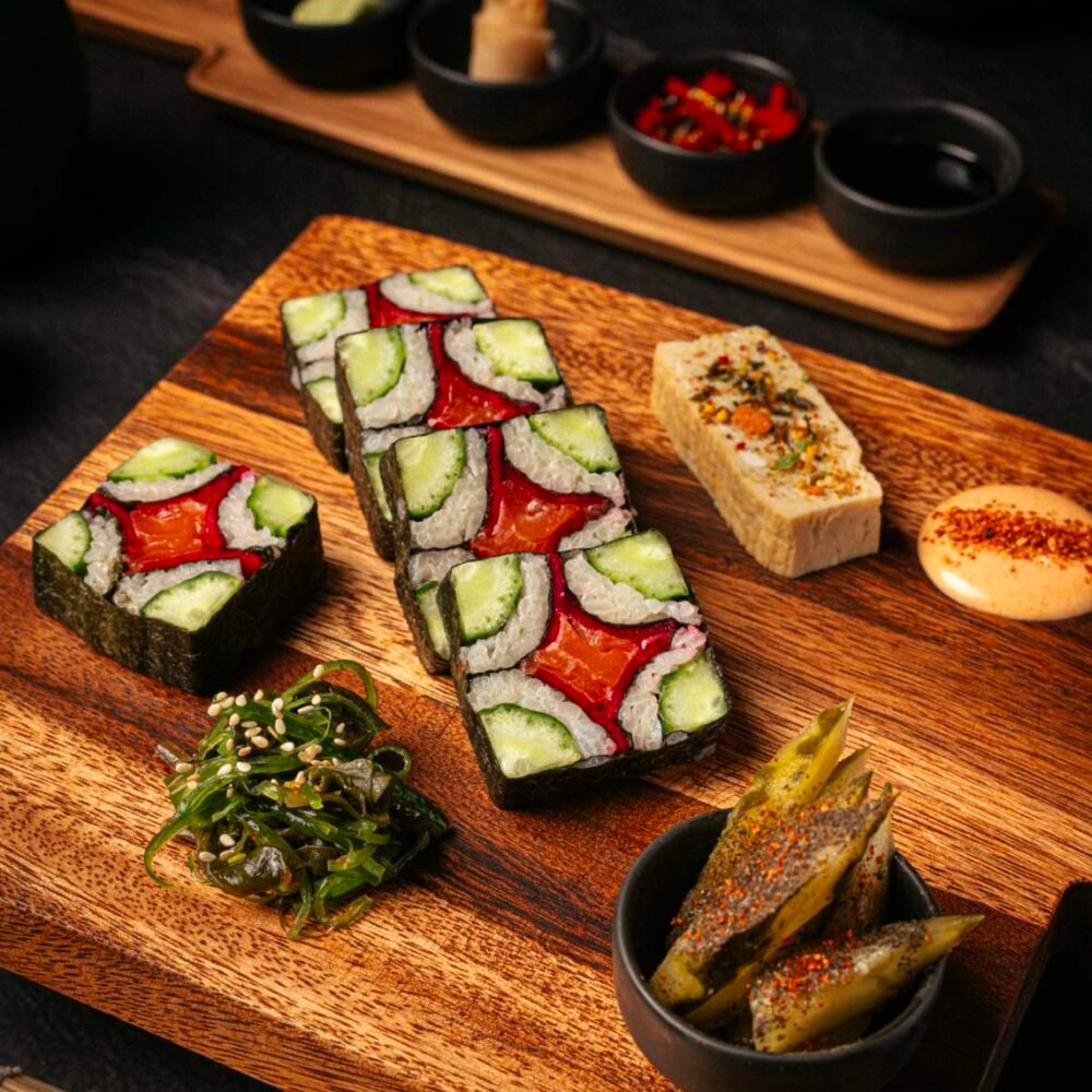 Uramaki Sushi Mosaic