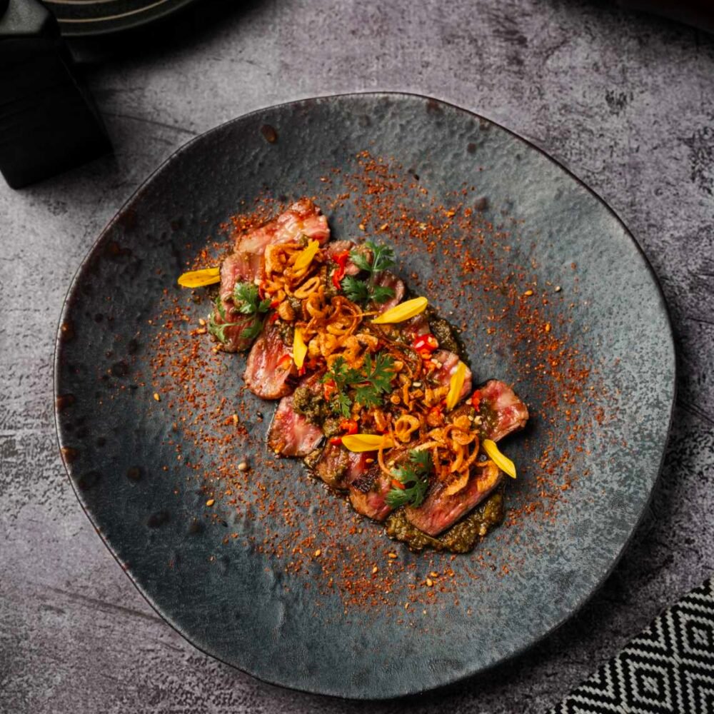 A5 Wagyu Tataki Salad