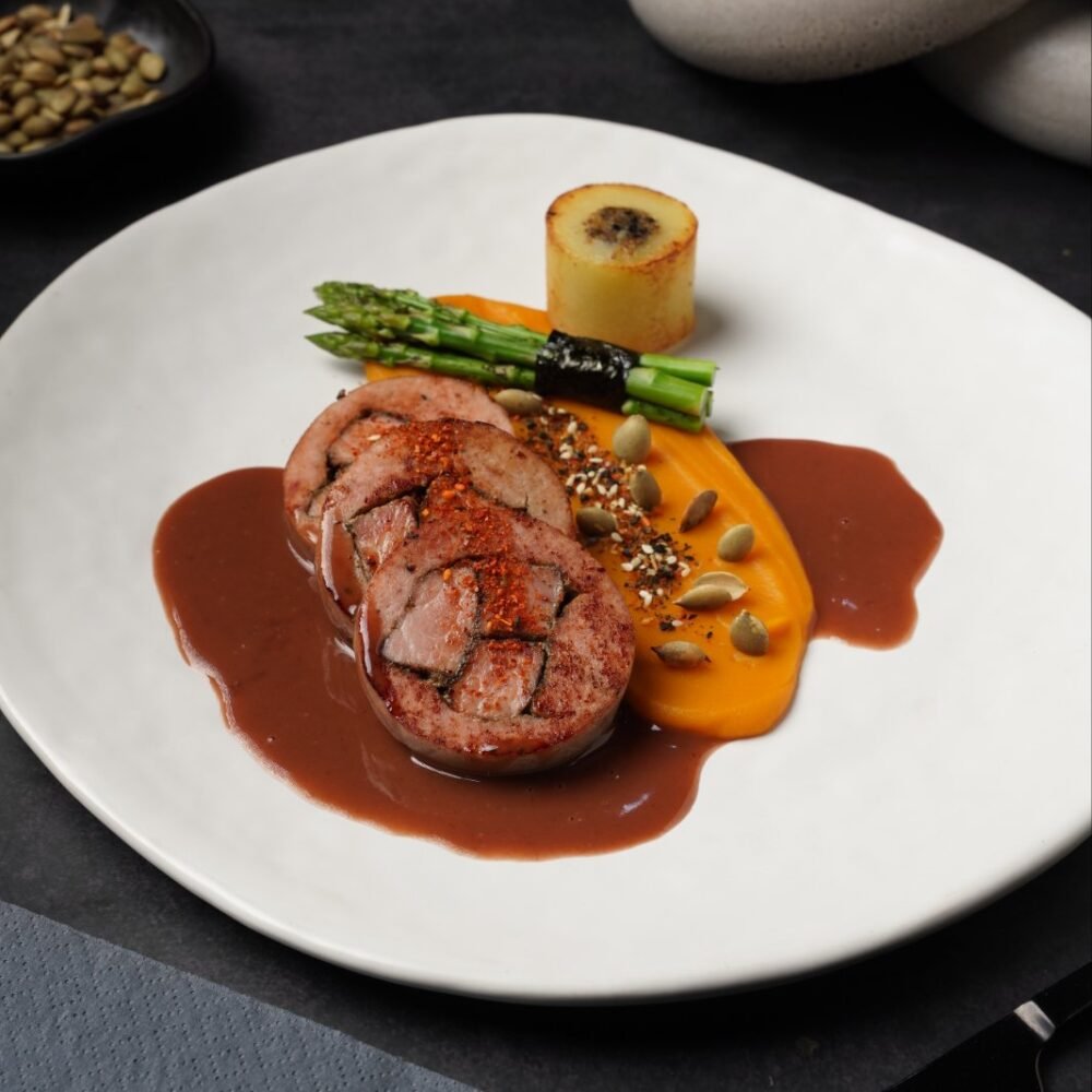 Pork Tenderioin Roll with Nori