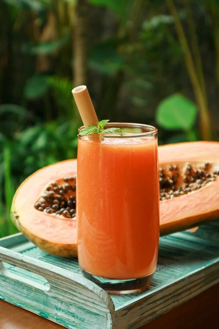 Papaya lime juice