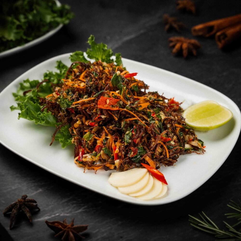 Pounded Spicy Beef