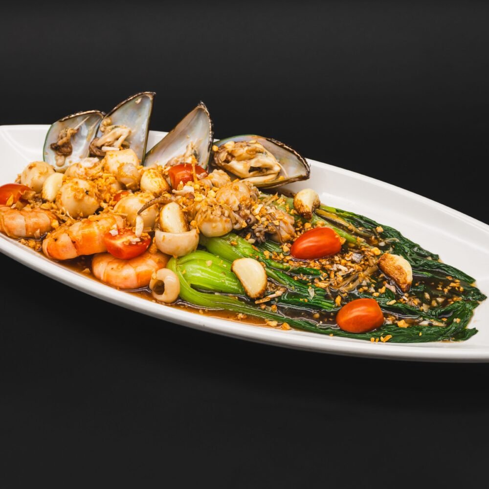 Bok Choy With Meat (Chicken, Pork, Seafood)