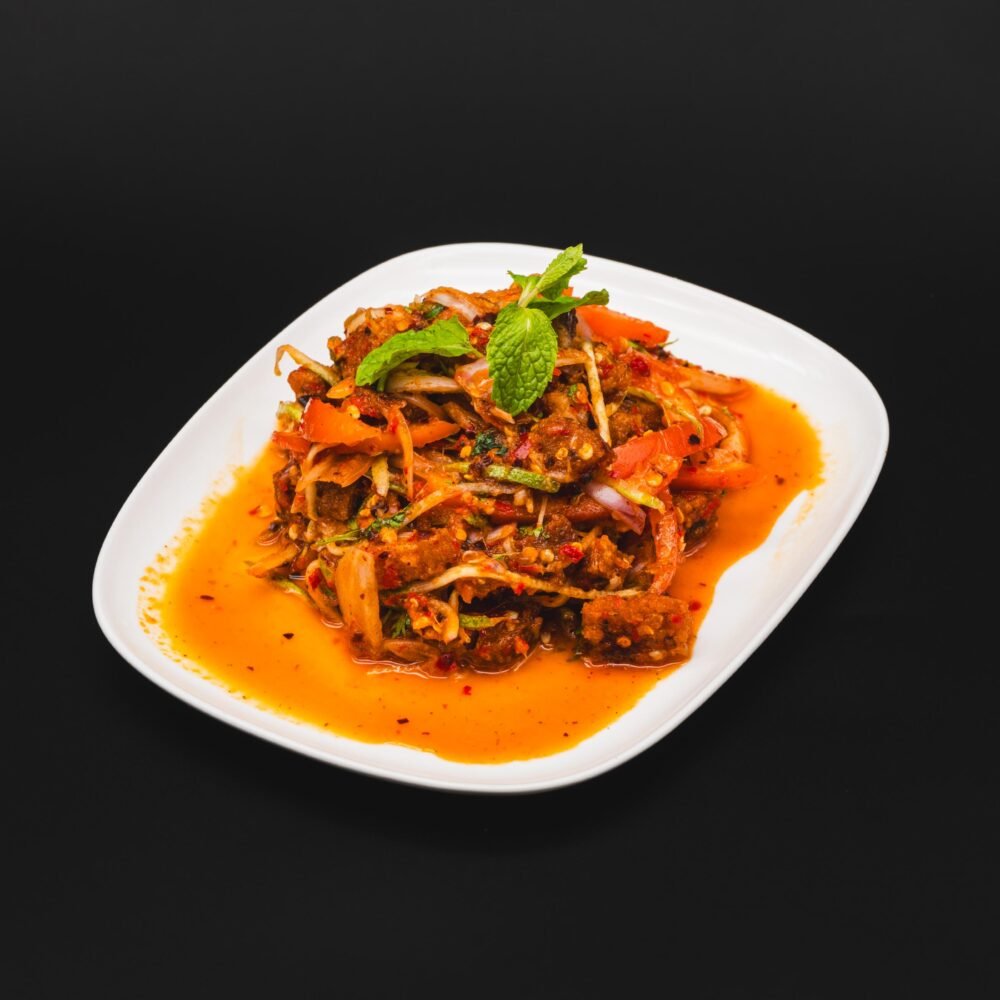 Crispy Pork Belly Salad