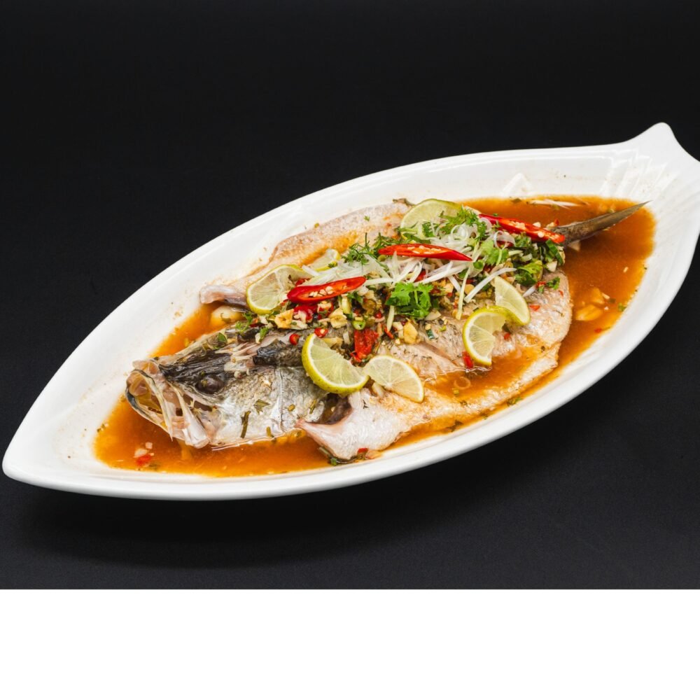 Lime Spicy Steamed Fish