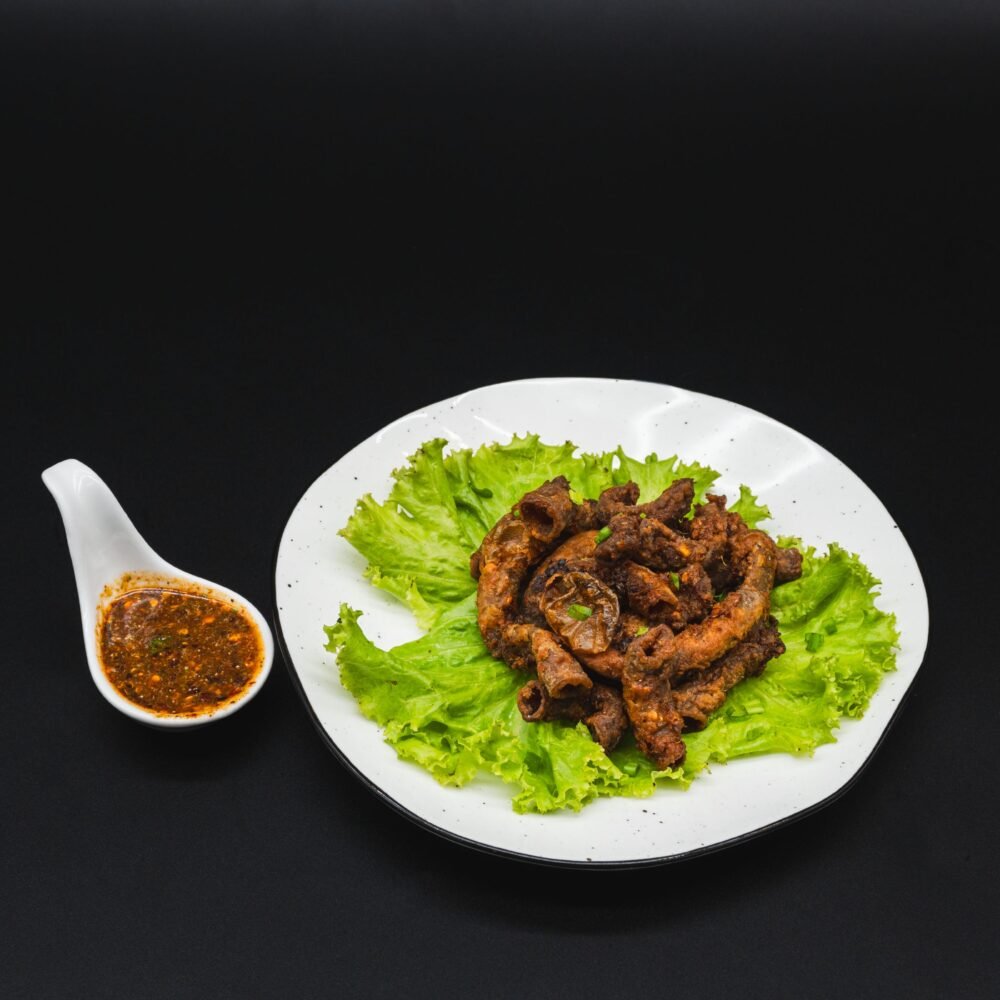 Sichuan Style Fried Pork Intestines