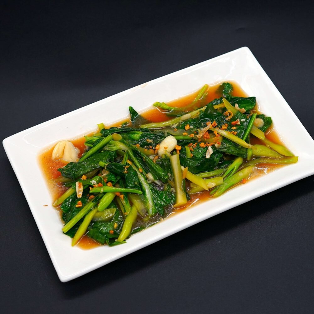 Stir-Fried Kale With Oyster Sauce