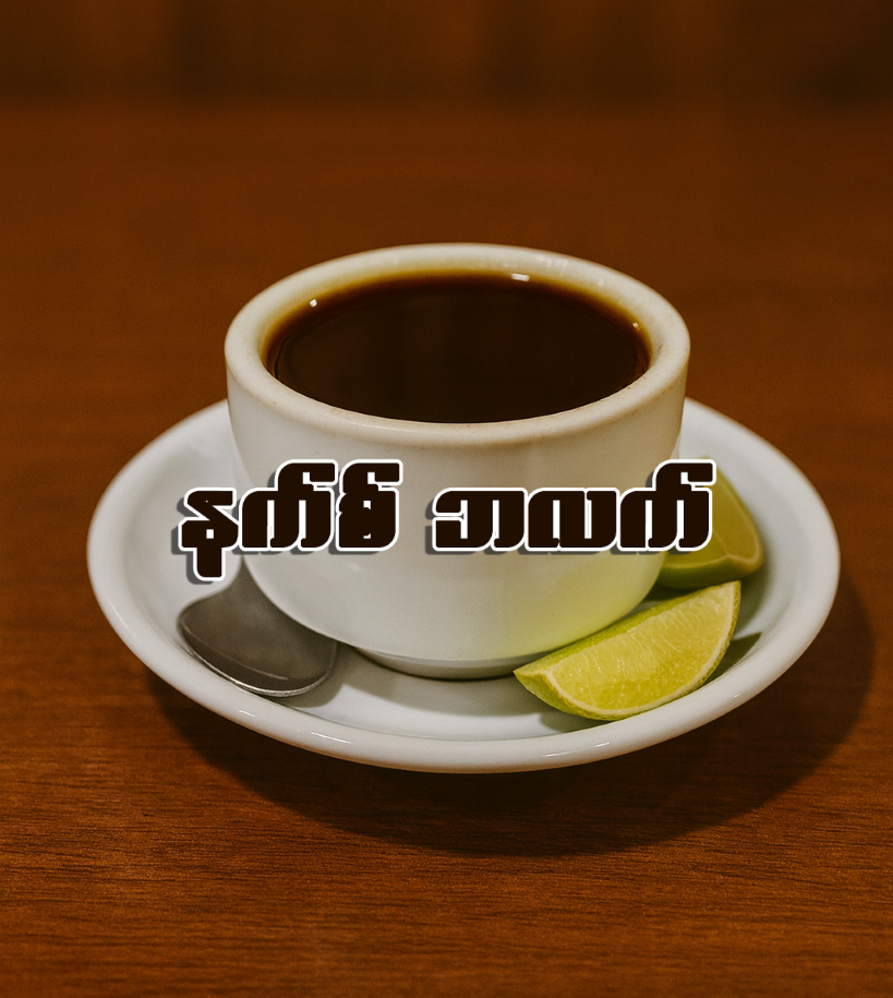 နက် Black (ဆိုင်သောက်/ပါဆယ်အိတ်/ပါဆယ်ဘူး)