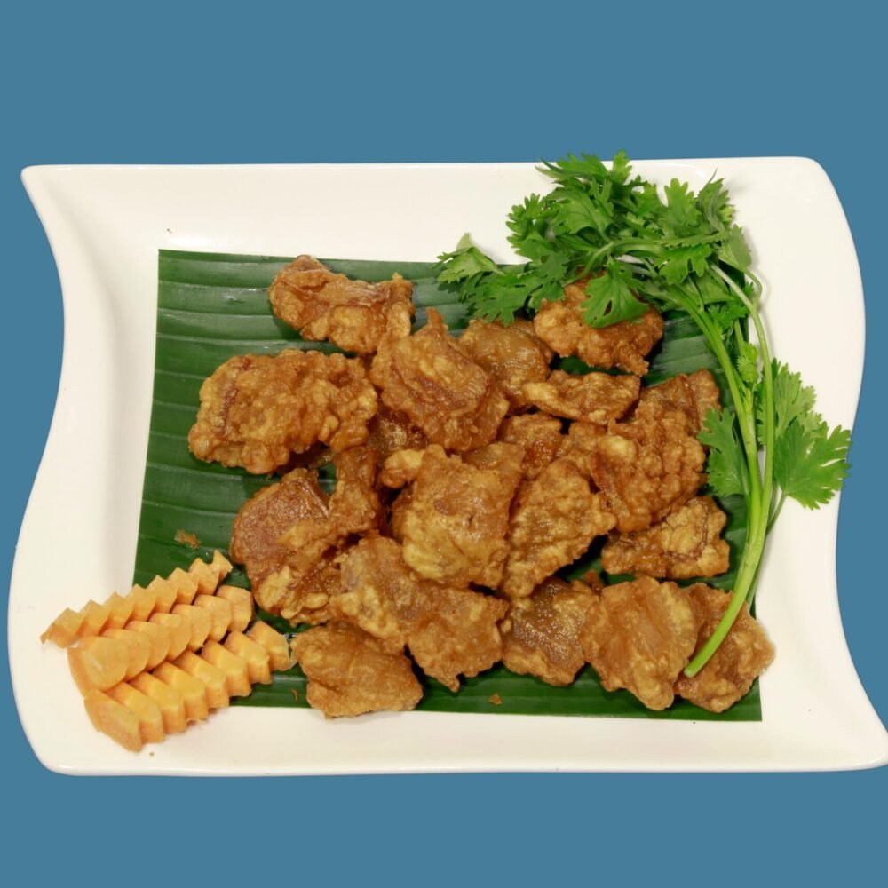 ဝက် ခေါက်ကြွပ်ကြော် -  Deep Fried Pork Skin
