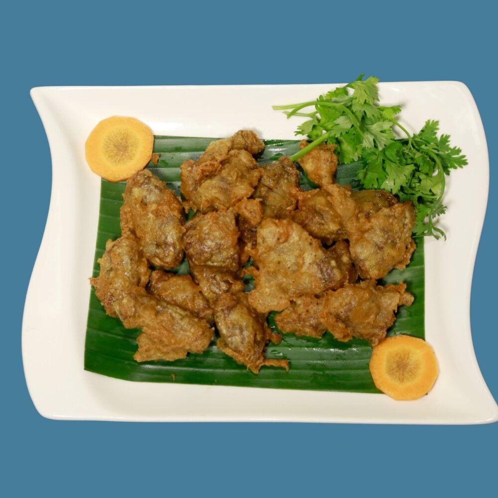 ဝက်အူ နုကြော် -  Fried Pork Intestine