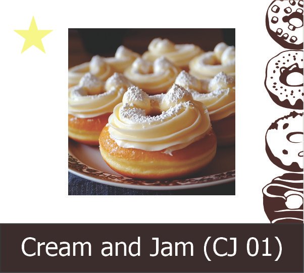 Cream and Jam (CJ 01)