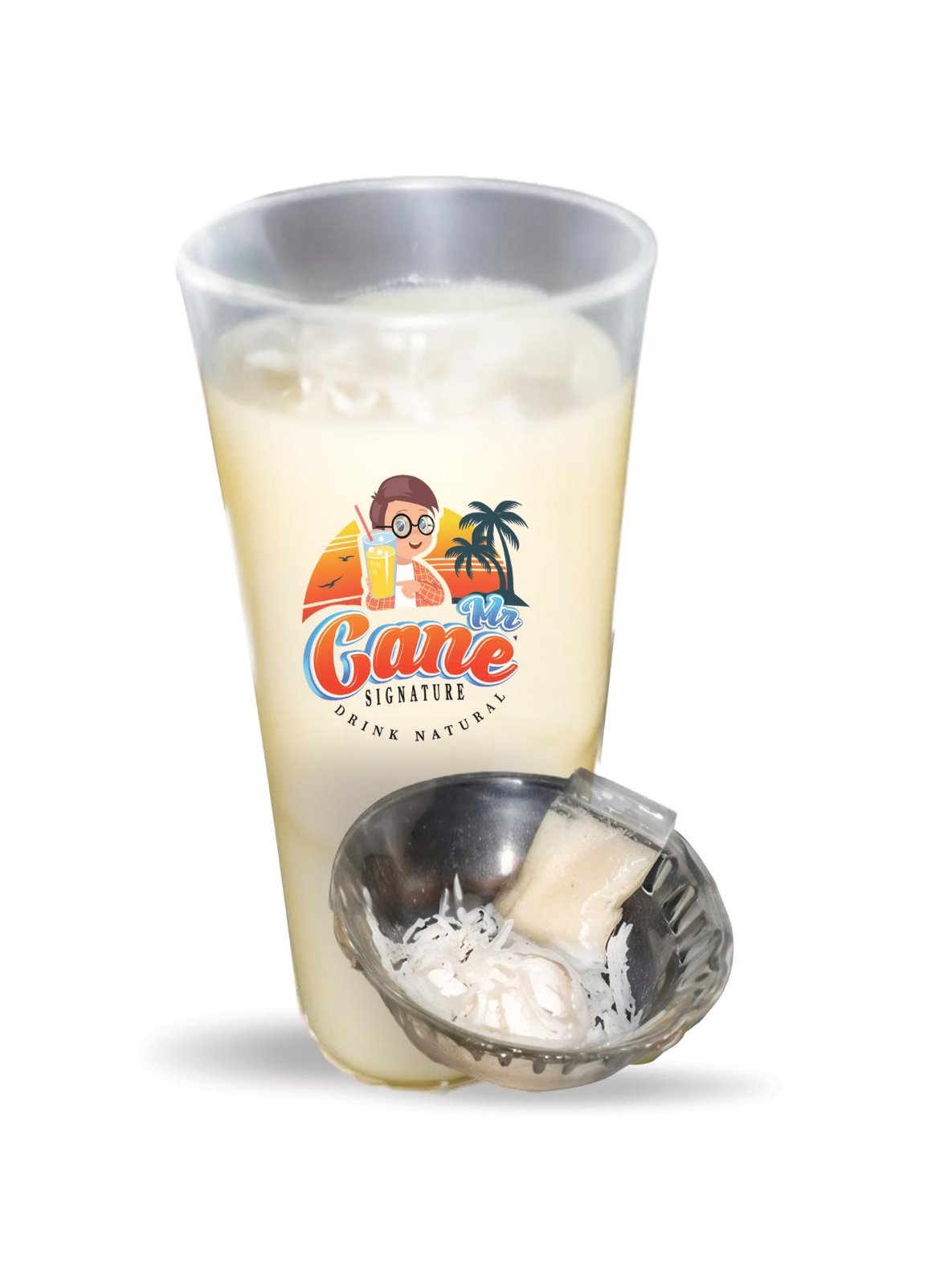 နို့ဒိန်ချဉ် 500ml (အုန်းခြစ်ပါသော ဒိန်ချဉ်)