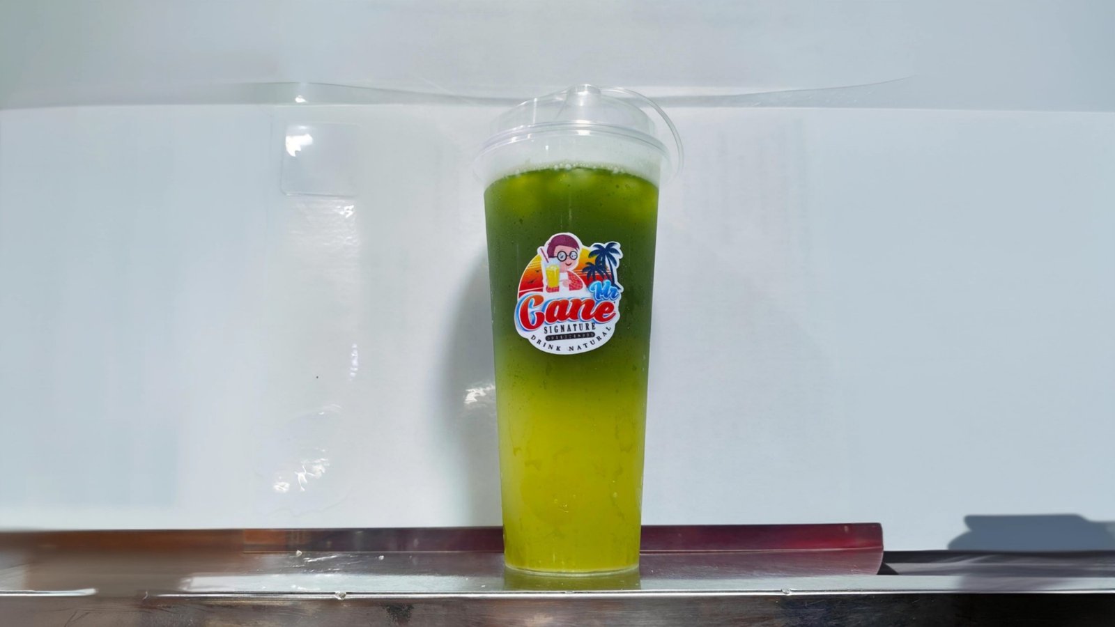 Green Tea Lemon Sugarcane Juice (Summer Drink)