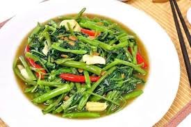 ကဇွန်းချဉ်စပ် Sour & Spicy Water Spinach