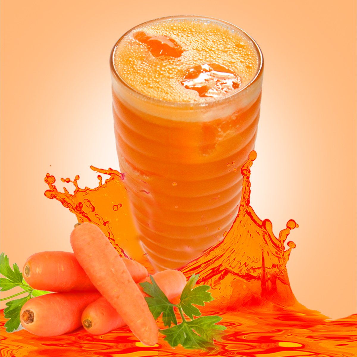 Carrot Juice (ရိုးရိုး၊ Milk) [br] မုန်လာဥနီ ဖျော်ရည် (ရိုးရိုး၊ နို့)