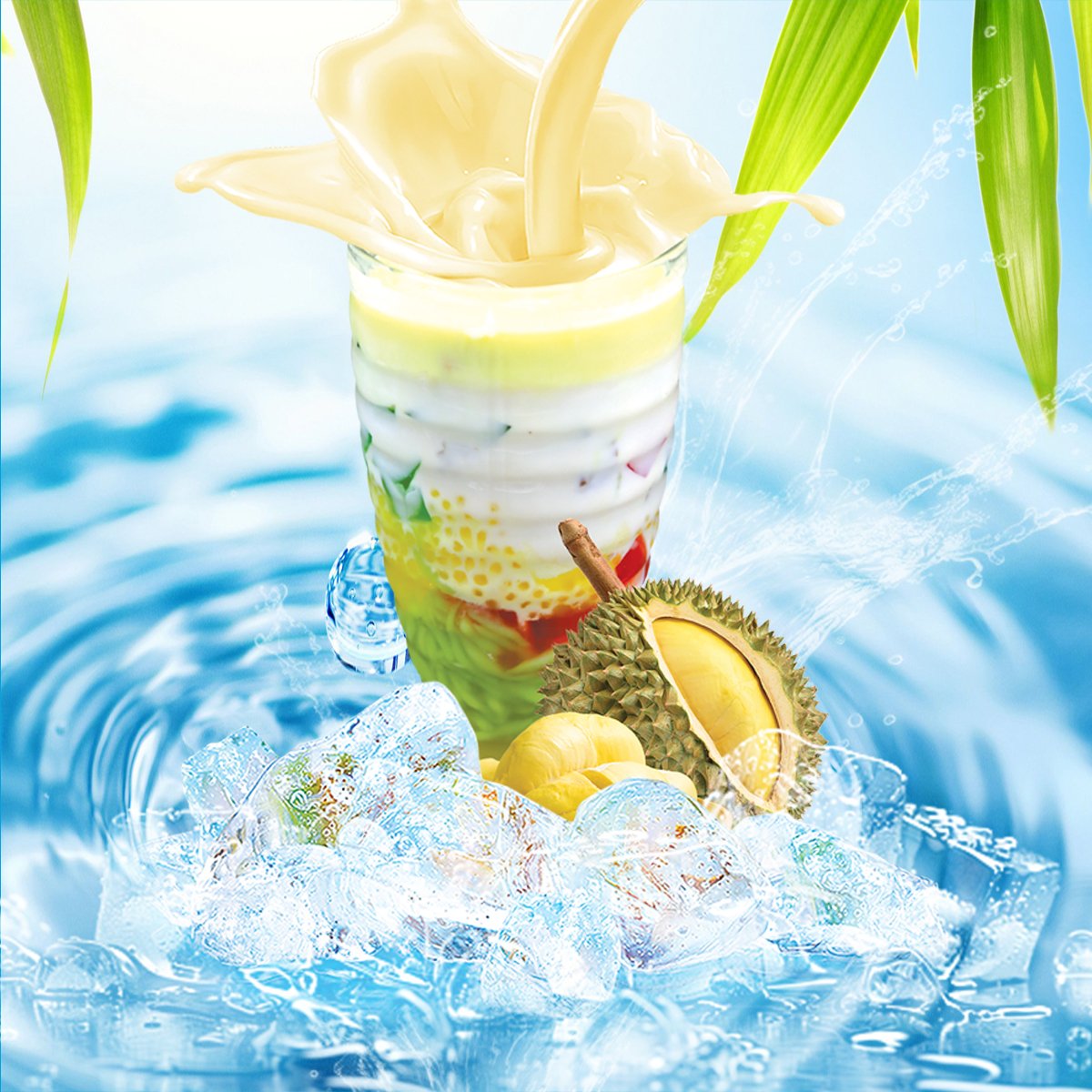 Durian Faluda [br] ဒူးရင်းဖာလူဒါ