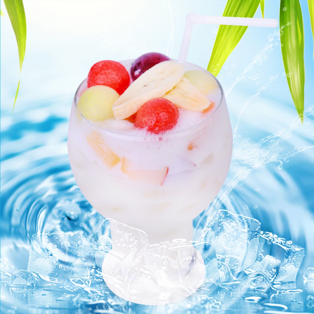 Fruit Lassi [br] သီးစုံ ဒိန်ချဉ်