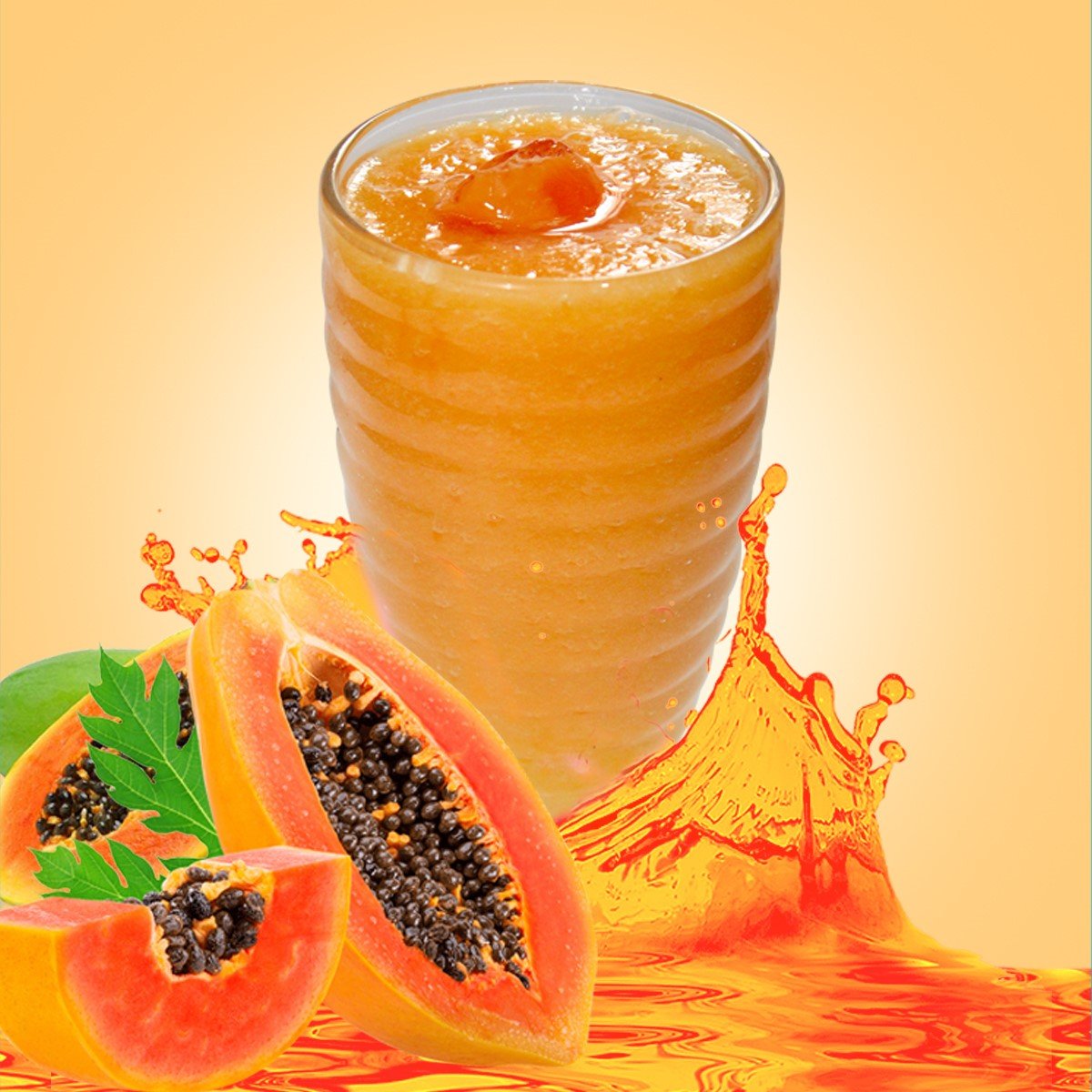 Papaya Juice (ရိုးရိုး၊ Milk) [br] သင်္ဘောသီး ဖျော်ရည် (ရိုးရိုး၊ နို့)