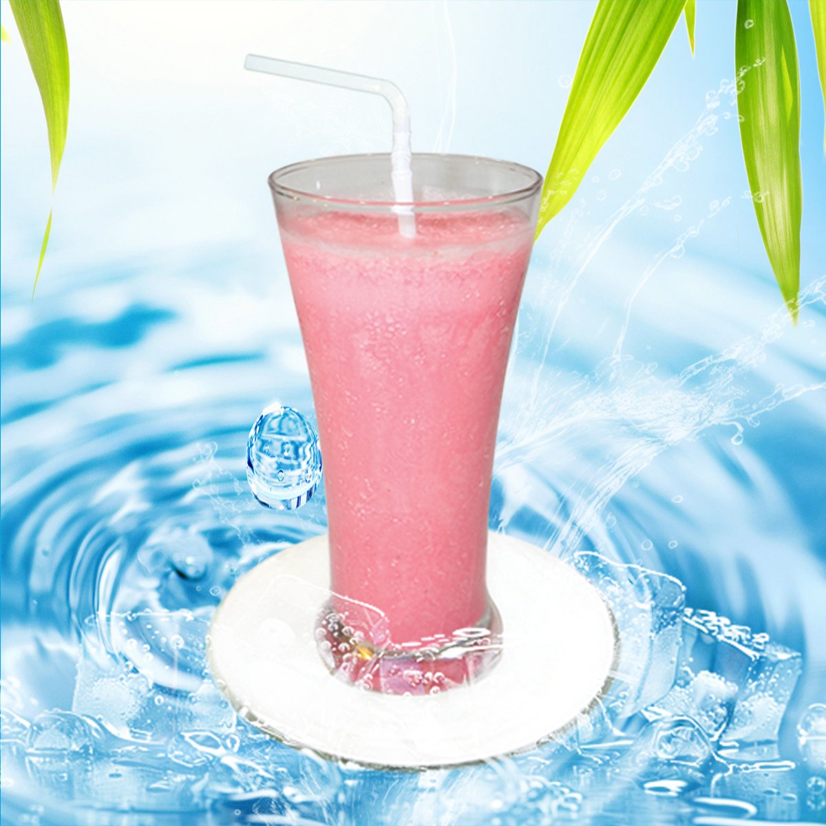 Strawberry Milk Shake [br] မစ်ရှိတ် (စတော်ဘယ်ရီ)