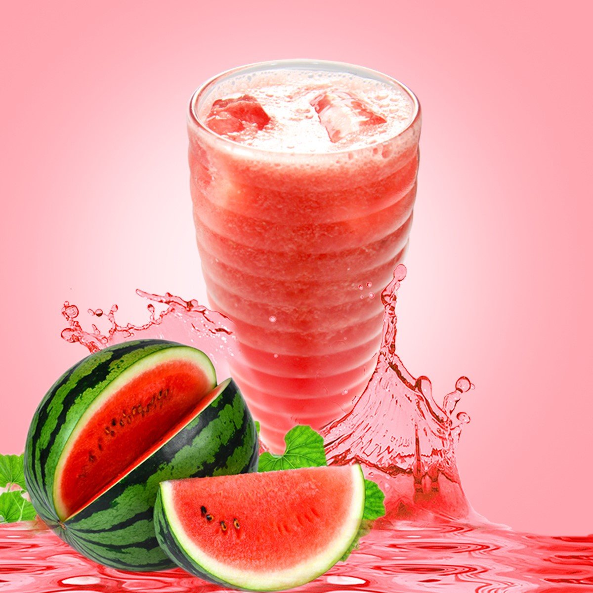 Water Melon Juice (ရိုးရိုး၊ Milk) [br] ဖရဲသီးဖျော်ရည် (ရိုးရိုး၊ နို့)