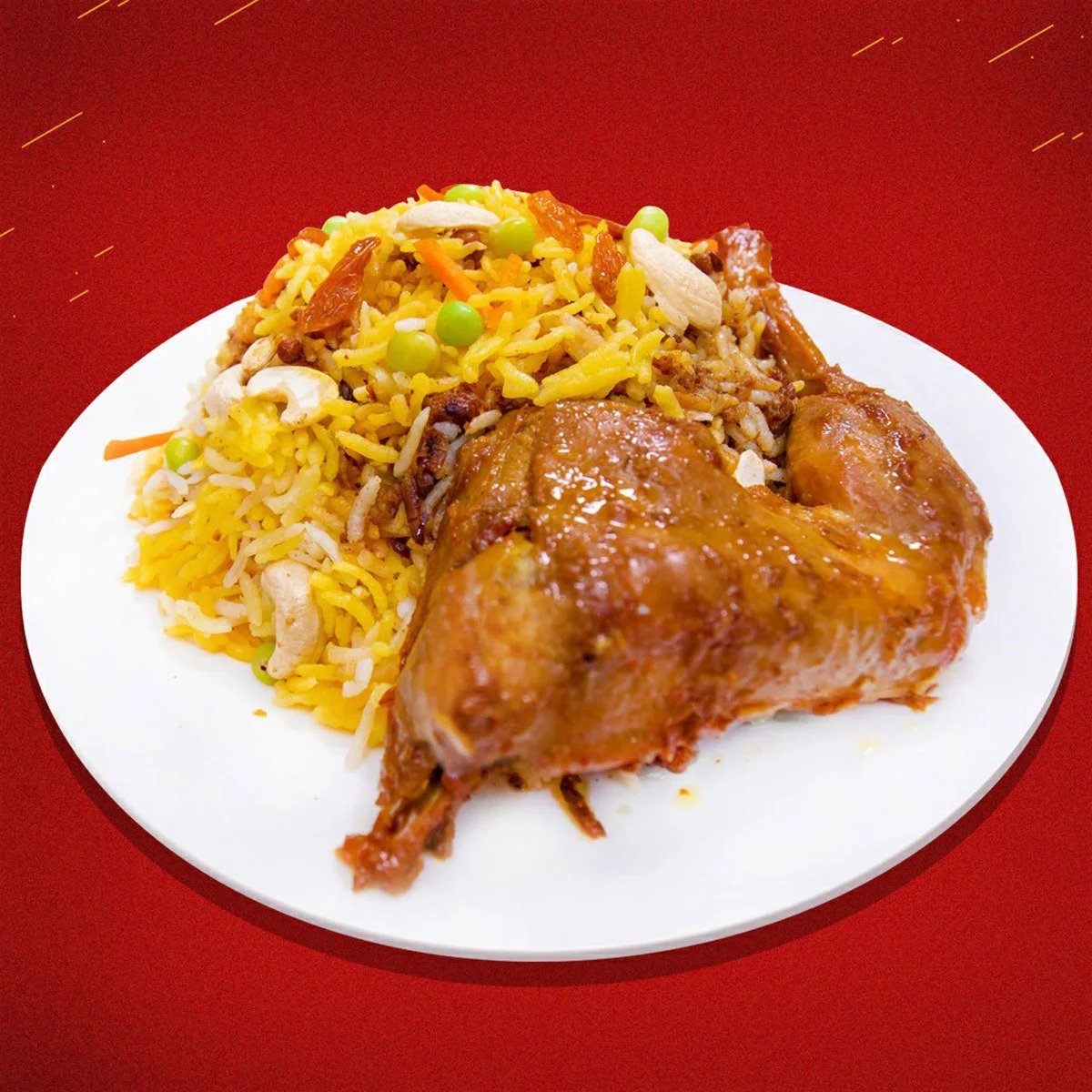 Classic Chicken Biryani [br] ရိုးရာကြက်သားဒံပေါက်