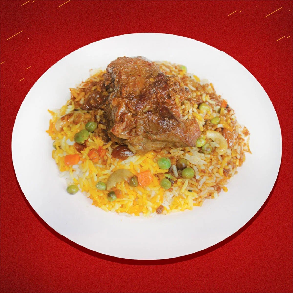Classic Mutton Biryani [br] ရိုးရာဆိတ်သားဒံပေါက်