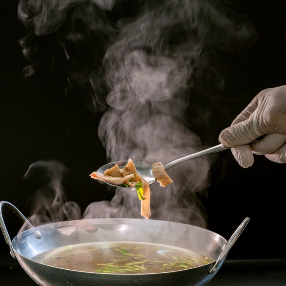 Mutton Tripe Soup (ဆိတ်အူကြမ်းဟင်းရည်)