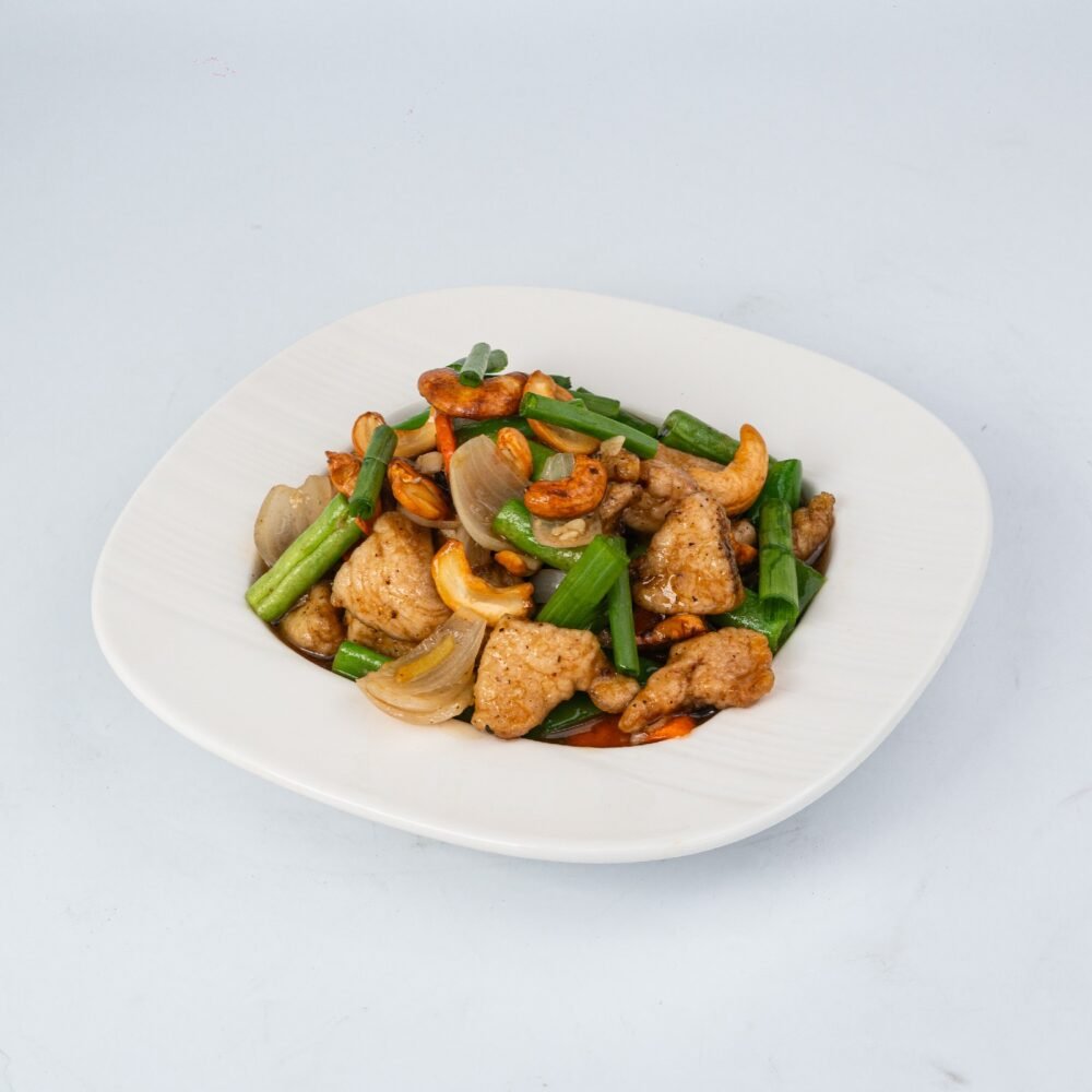 ကြက်သီဟိုစေ့ကြော်[br]Chicken Cashew net