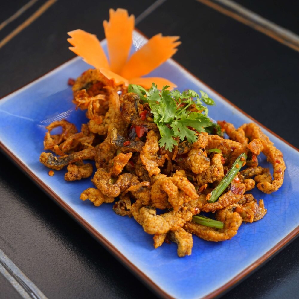 ငါးရှဥ့်ခြောက်စပ်[br]Spicy Dry Eel