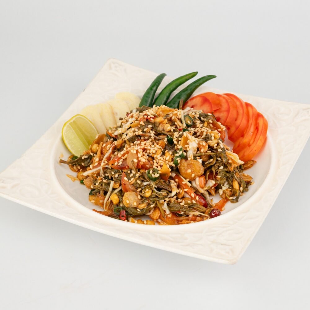 လက်ဖက်စုံသုပ်[br]Mixed Tealeaf Salad