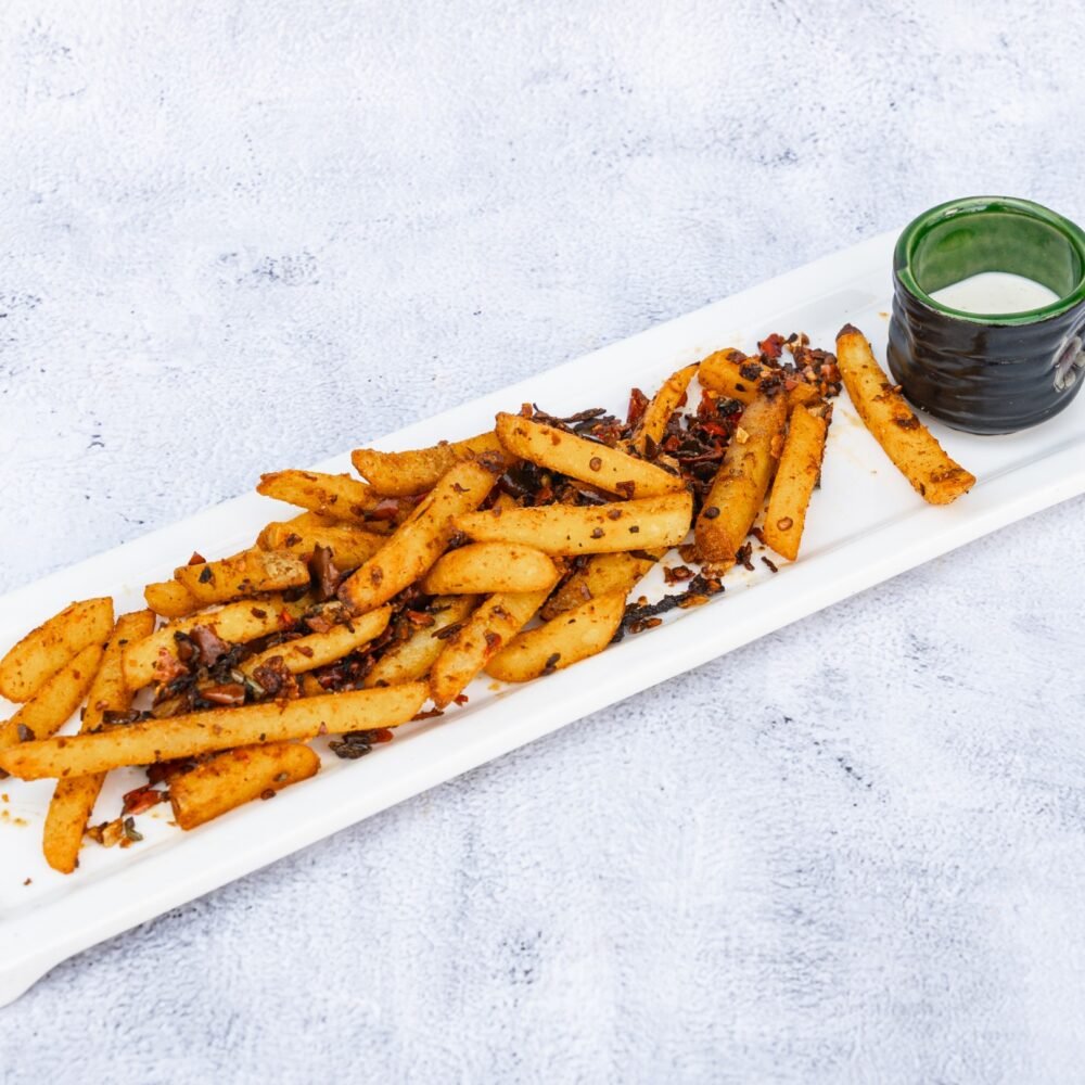 အာလူးချောင်းကြော်[br]French Fries Spicy