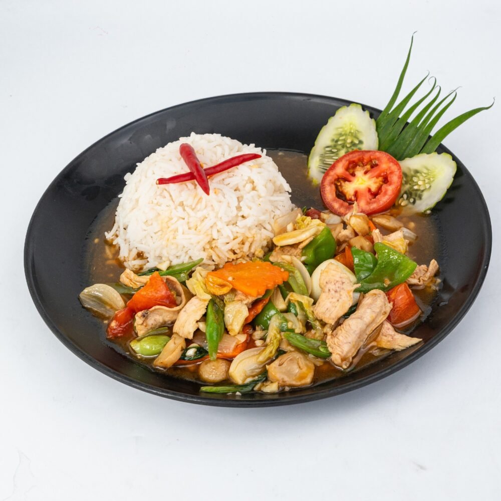 ထမင်းပေါင်း(ကြက်/ဝက်/ပင်လယ်စာ)