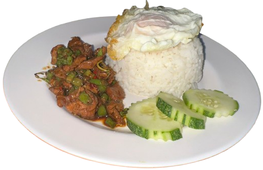 ကဖောင်ထမင်းပုံ (ရေဘဝဲ/ပုဇွန်/ကင်းမွန်/ကြက်သား)