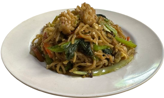 ခေါက်ဆွဲကြော် (ရေဘဝဲ/ပုဇွန်/ကင်းမွန်/ကြက်သား)