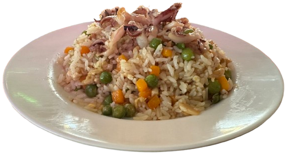 တရုတ်ထမင်းကြော် (ရေဘဝဲ/ပုဇွန်/ကင်းမွန်/ကြက်သား)