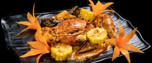 ကဖောင်းရွက်ကြော် (ကြက်/ ဝက်/ ပင်လယ်စာ)