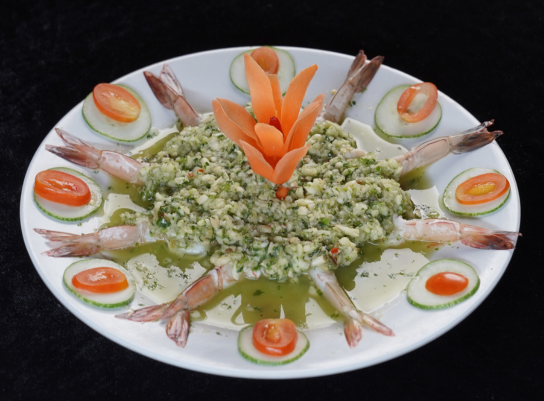 ပုဇွန်စိမ်းသုပ်