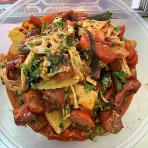 အသားရွက်စုံမာလာသုပ်(凉拌拼盘—麻辣味）