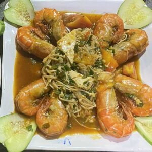 ပုစွန်အပ်မှိုချဥ်စပ်