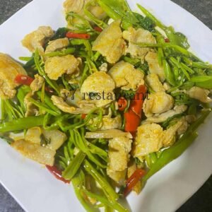 ဝက်သုံးထပ်သားကန်စွန်းရွက်ချဥ်စပ်