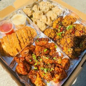 Special Chicken Set(ကြက်ကြော်4 မျိုး)