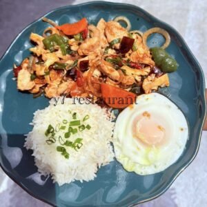 စီချွမ် + ထမင်း (ကြက်/ဝက်/ပုဇွန်/ ပင်လယ်စာ)