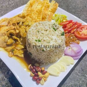 ငပိထမင်းကြော် (ကြက်/ဝက်/ပုစွန်/ပင်လယ်စာ)