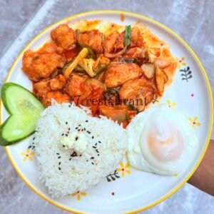 ချိုချဉ်+ထမင်း (ကြက်/ဝက်/ပုဇွန်/ ပင်လယ်စာ)