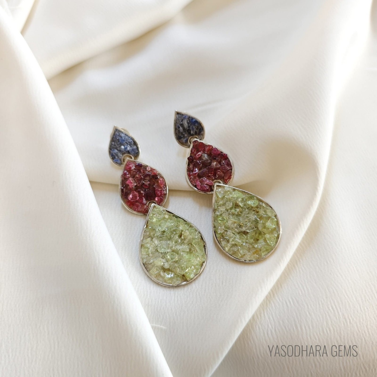 Gemstones Peridot, Ruby, Sapphire - RG 10