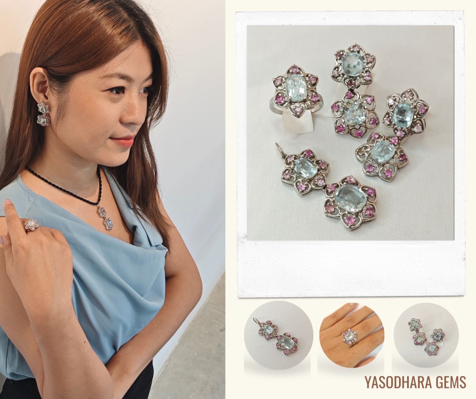 Gemstones Aquamarine - S 648